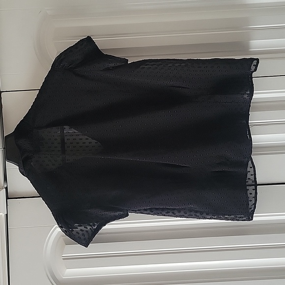 Voodoo vixen XL sheer dotted blouse. UEC - Picture 7 of 7